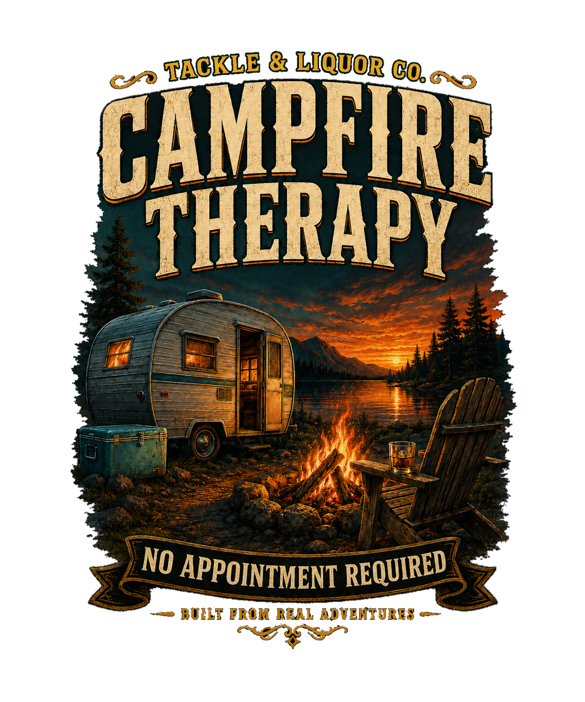 Campfire Therapy T-Shirt