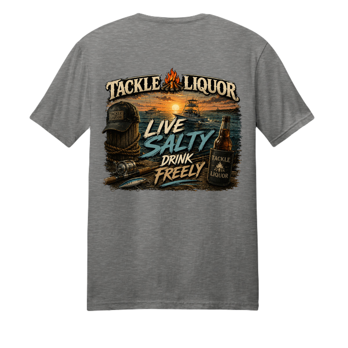 Graphite Heather - PC455 - BACK