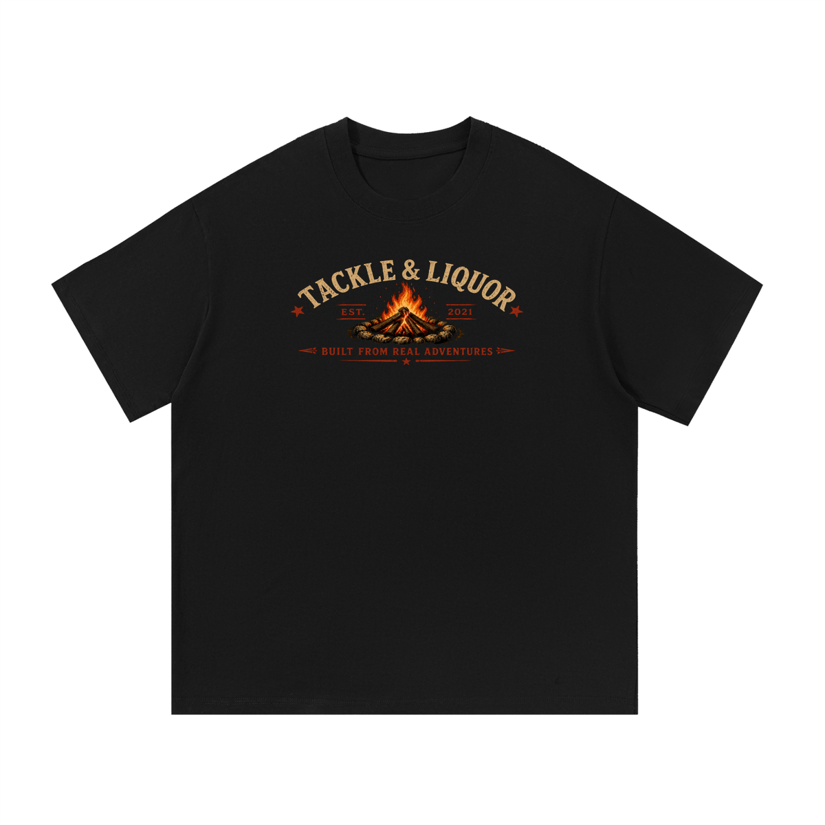 Bigfoot UFO Camping T-Shirt