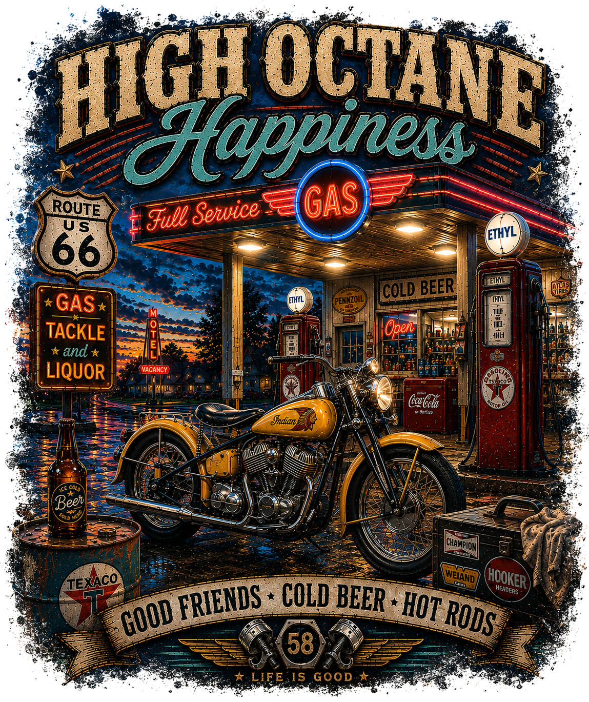 High Octane Happiness T-Shirt