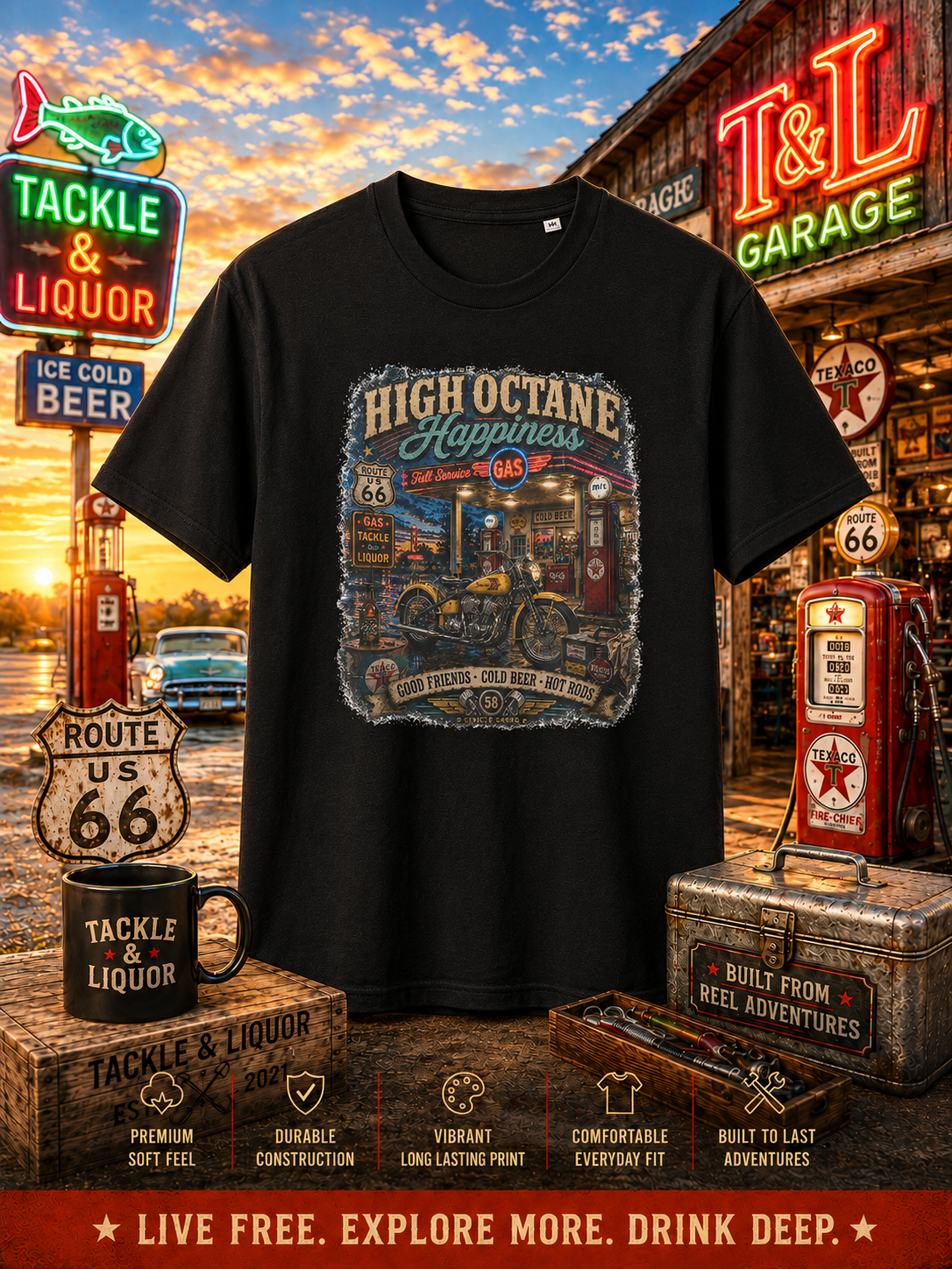High Octane Happiness T-Shirt