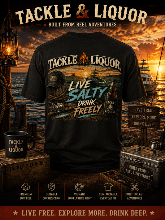 Live Salty. Drink Freely