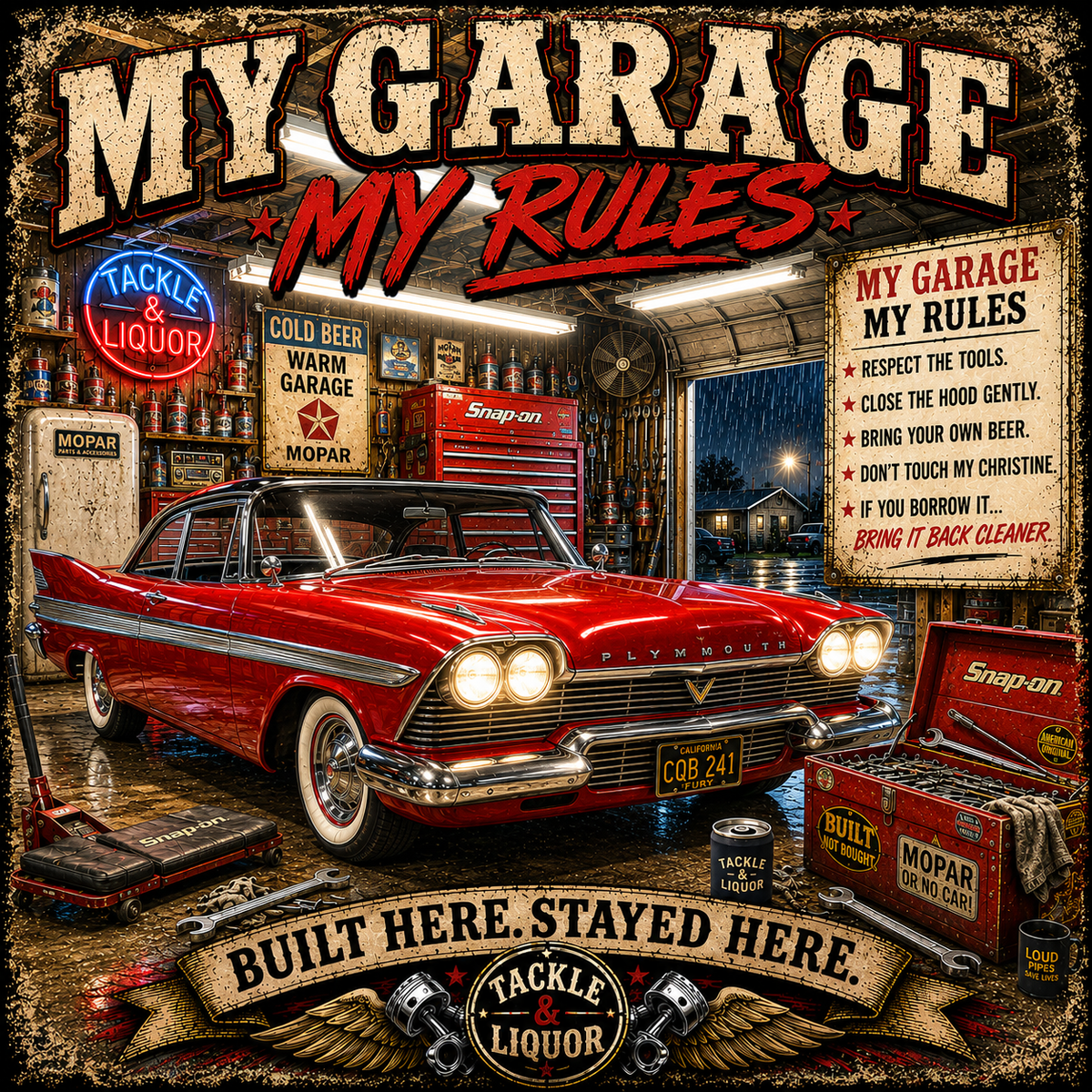 My Garage My Rules