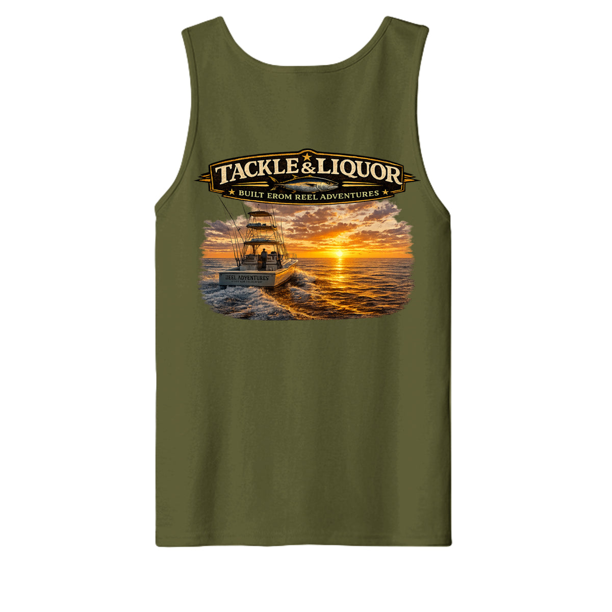 Military Green - S105 - BACK