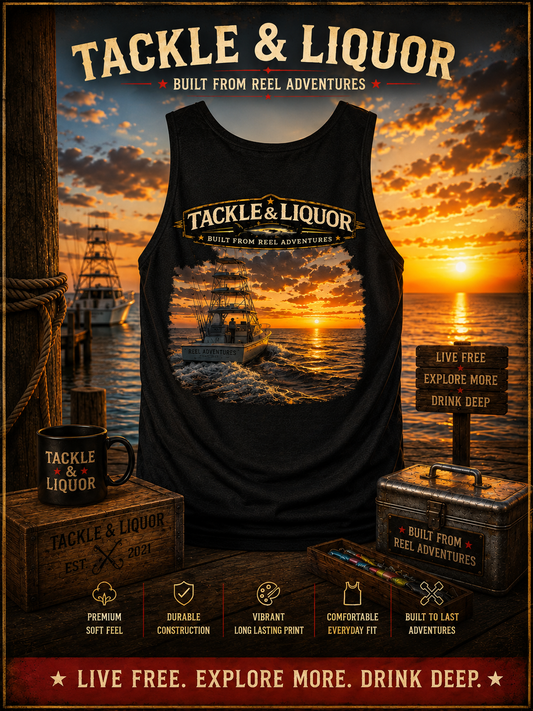 Built From Reel Adventures Tank Top