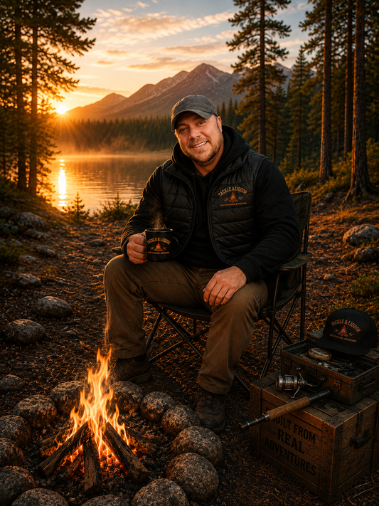 Tackle & Liquor Campfire Thermal Vest